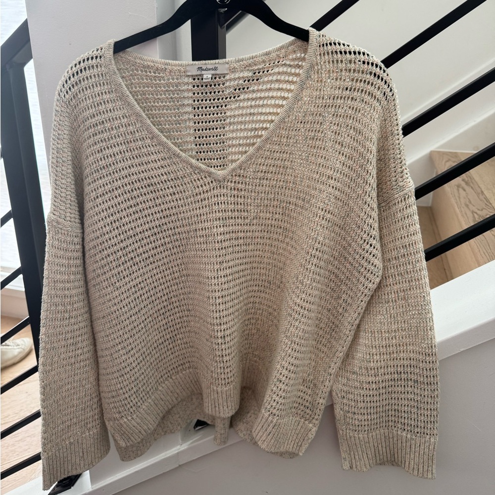 Madewell V-Neck Summer Knit